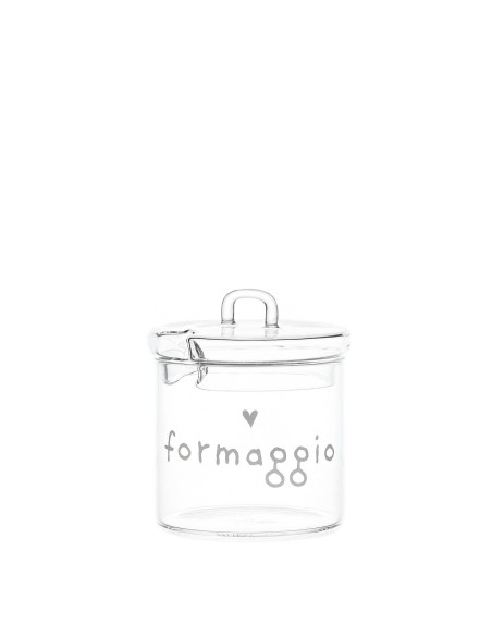 Simple Day - Formaggera in Vetro Ø9cm Formaggio