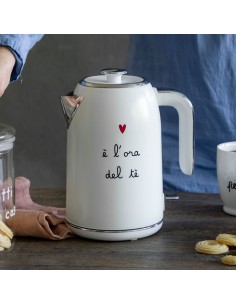 Simple Day - Bollitore Elettrico Bianco E' L'ora del Te' 2