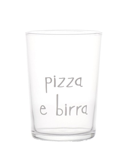 Simple Day - Bicchiere Pizza e Birra 50cl