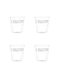 Simple Day - Set 4 Bicchieri Il Digestivo