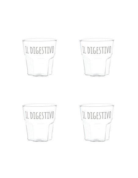 Simple Day - Set 4 Bicchieri Il Digestivo