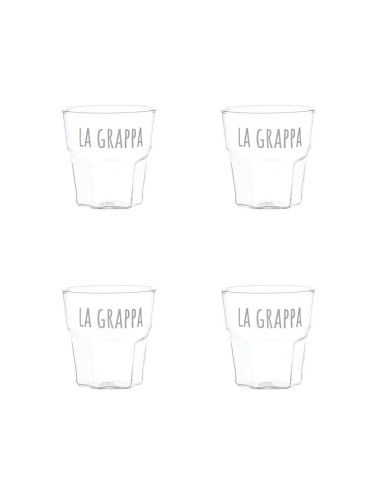 Simple Day - Set 4 Bicchieri La Grappa