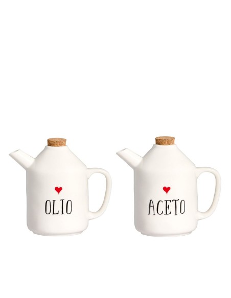 Simple Day - Set Olio Cuore - Aceto Cuore 250 Ml