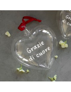 Simple Day - Pallina Cuore 15cm Grazie di Cuore 2