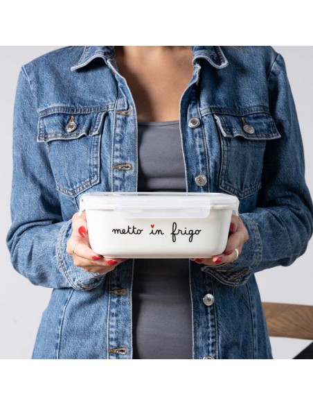Simple Day - Contenitore L Metto in Frigo 19.5x14.5x6.6cm