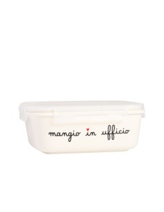 Simple Day - Contenitore L Mangio in Ufficio 19.5x14.5.6x6cm