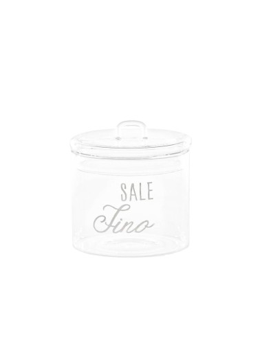 Simple Day - Barattolo in Vetro Ø12cm Sale Fino