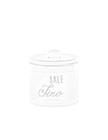 Simple Day - Barattolo in Vetro Ø12cm Sale Fino