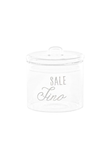 Simple Day - Barattolo in Vetro Ø12cm Sale Fino