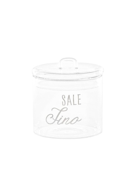 Simple Day - Barattolo in Vetro Ø12cm Sale Fino
