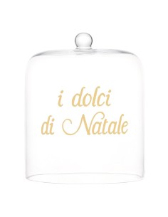 Simple Day - Campana D.24.5xh29cm I Dolci di Natale Oro