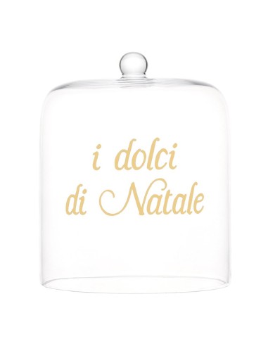 Simple Day - Campana D.24.5xh29cm I Dolci di Natale Oro