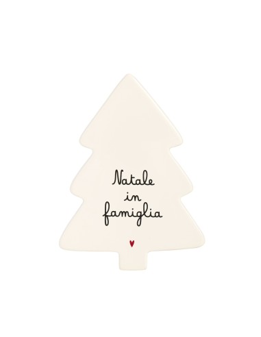 Simple Day - Sottopentola Albero Natale in Famiglia 21x15cm