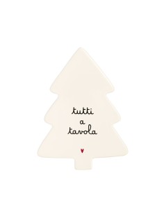 Simple Day - Sottopentola Albero Tutti a Tavola 21x15cm