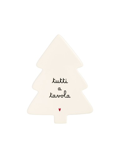 Simple Day - Sottopentola Albero Tutti a Tavola 21x15cm