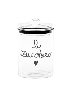 Simple Day - Barattolo in Vetro Ø12cm Lo Zucchero