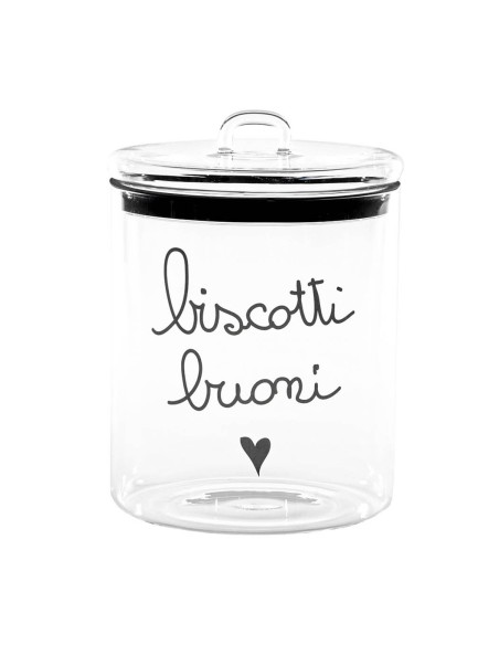Simple Day - Barattolo in Vetro Ø15cm Biscotti Buoni
