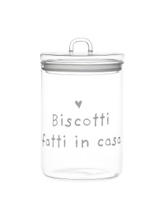 Simple Day - Barattolo in Vetro Ø12cm Biscotti