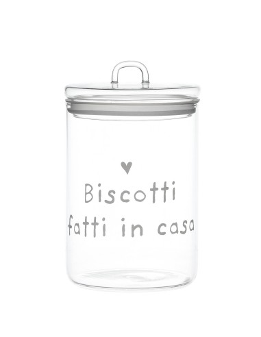 Simple Day - Barattolo in Vetro Ø12cm Biscotti