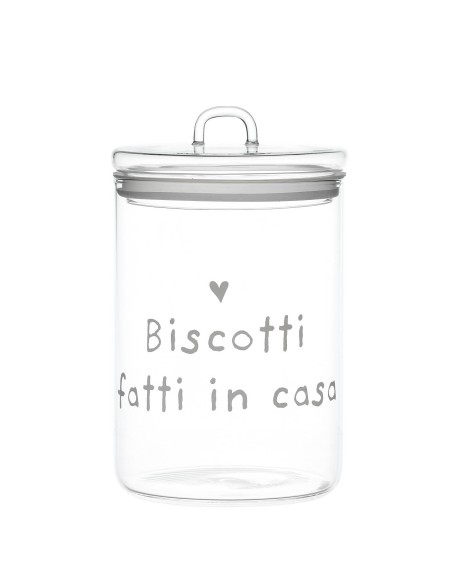 Simple Day - Barattolo in Vetro Ø12cm Biscotti