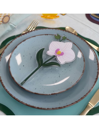 Vesta Home - Bomboniera - Orchidea Kit 6 Pz·bianco·9,9 X 20,4 H Th. 3 Mm