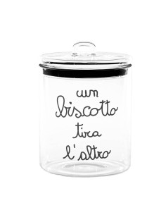 Simple Day - Barattolo in Vetro Ø15cm Un Biscotto Tir