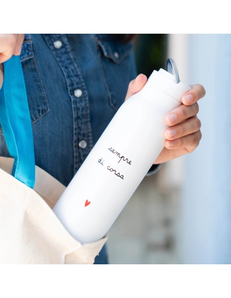 Simple Day - Borraccia Termica 0.5l Sempre di Corsa