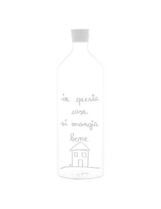 Simple Day - Bottiglia in Vetro Mangia Bene