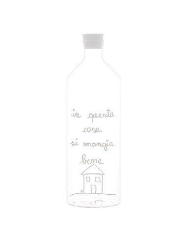 Simple Day - Bottiglia in Vetro Mangia Bene
