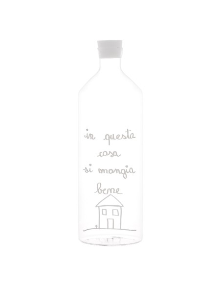 Simple Day - Bottiglia in Vetro Mangia Bene