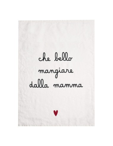 Simple Day - Canovaccio 50x70cm Che Bello Mangiare Dalla Mamma