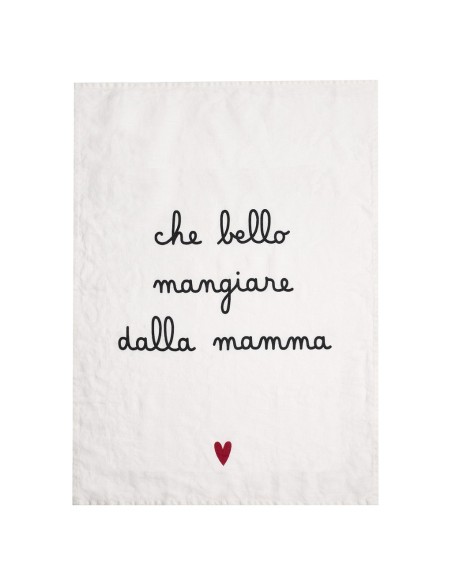 Simple Day - Canovaccio 50x70cm Che Bello Mangiare Dalla Mamma