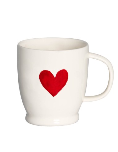 Simple Day - Mug Cuore Rosso Acquerello