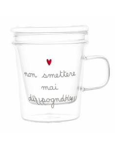 Simple Day - Mug Infusore Non Smettere Mai di Sognare