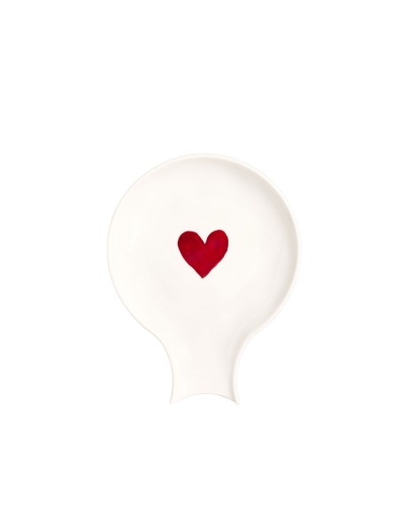 Simple Day - Poggia Mestoli Cuore Rosso Acquerello