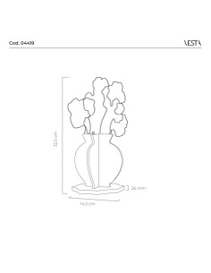 Vesta Home - Lampada Margot Piccola Wireless·avorio·14,5 X 12 X 32,5 2