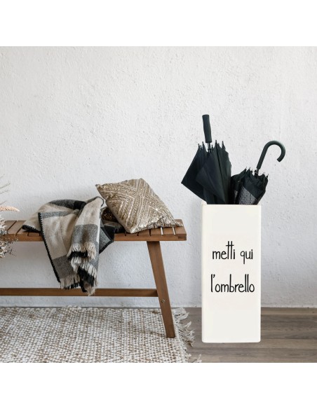 Simple Day - Portaombrelli Metti Qui L'ombrello