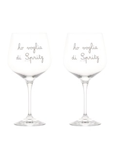 Simple Day - Set 2 Calici Ho Voglia di Spritz 82cl