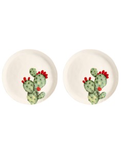 Simple Day - Set 2 Piatti Piani Fico D'india