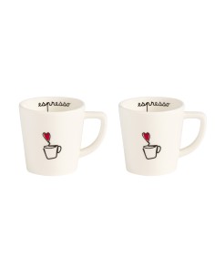 Simple Day - Set 2 Tazze Espresso Tazzina