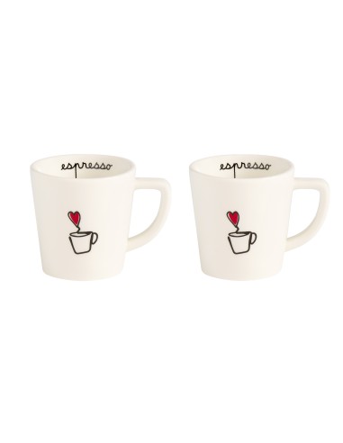 Simple Day - Set 2 Tazze Espresso Tazzina