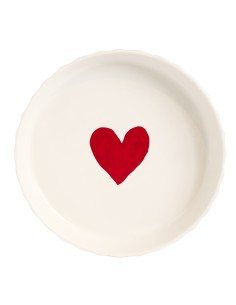 Simple Day - Tortiera Cuore Acquerello D.26cm