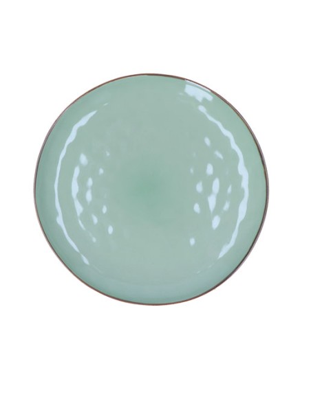 Rose e Tulipani·rose & Tulipani - Linea ''concerto" Tè Verde Vassoio Rotondo Ø 32 Cm - stoneware