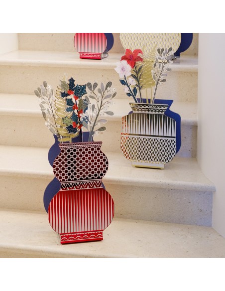 Vesta Home - Vaso Giudecca Grande·praga·23,1 X 15 X 35 H Th. 5 Mm Glass Vase Ø12 X 30 H