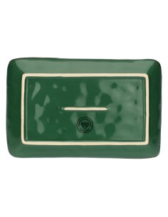 Rose e Tulipani·rose & Tulipani - Linea ''concerto" Verde Bosco Vassoio Rettangolare 20x13 Cm 2