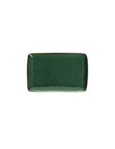 Rose e Tulipani·rose & Tulipani - Linea ''concerto" Verde Bosco Vassoio Rettangolare 20x13 Cm