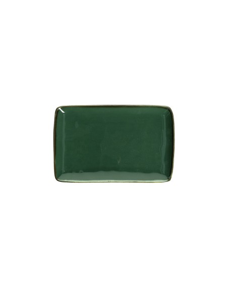 Rose e Tulipani·rose & Tulipani - Linea ''concerto" Verde Bosco Vassoio Rettangolare 20x13 Cm