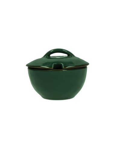 Rose e Tulipani·rose & Tulipani - Linea ''concerto" Verde Bosco Zuccheriera - stoneware