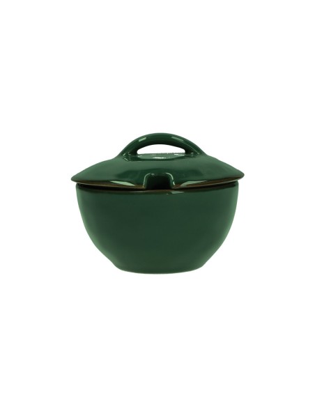 Rose e Tulipani·rose & Tulipani - Linea ''concerto" Verde Bosco Zuccheriera - stoneware