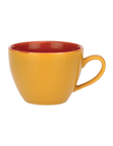 Rose e Tulipani·rose & Tulipani - Cottage Tazza Tè con Piatto 0,18 Lt Gialla